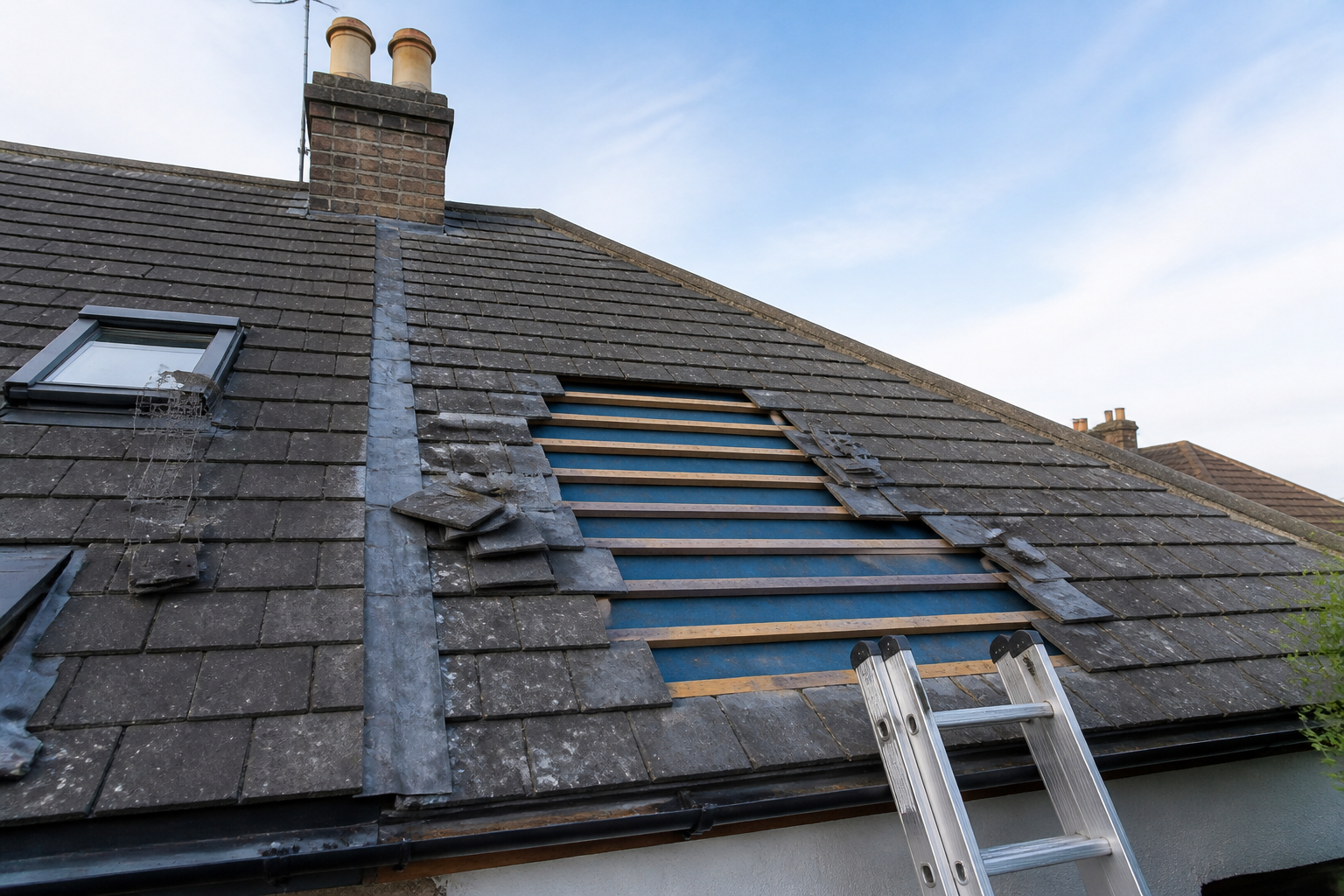 Pitched Roof Repair Section service package